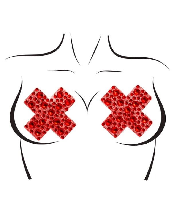 Pasties X Factor Red