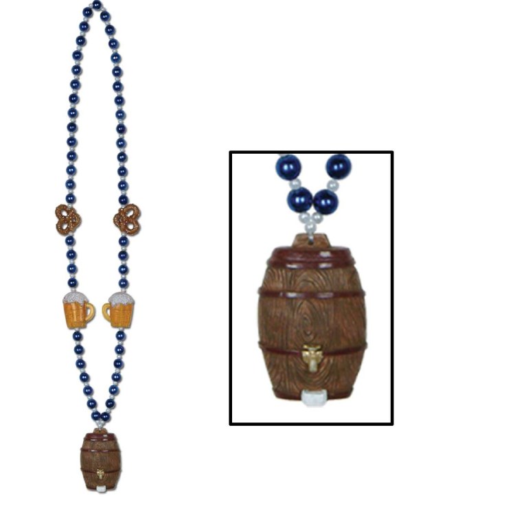 Oktoberfest Beads w/Beer/Pretz