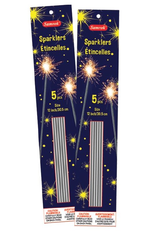 Sparklers 12" 5pk