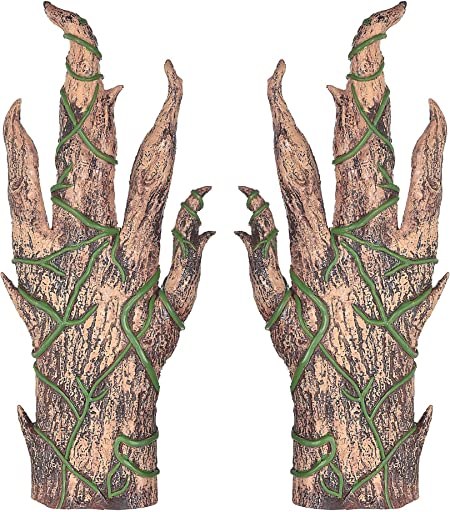 Pumpkin Sculpted Hands