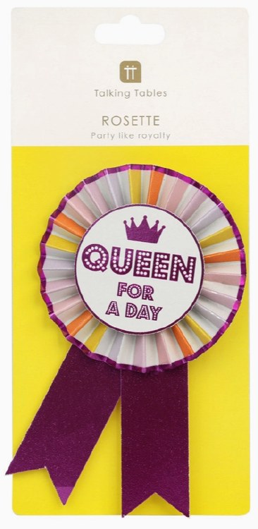Queen For A Day Badge