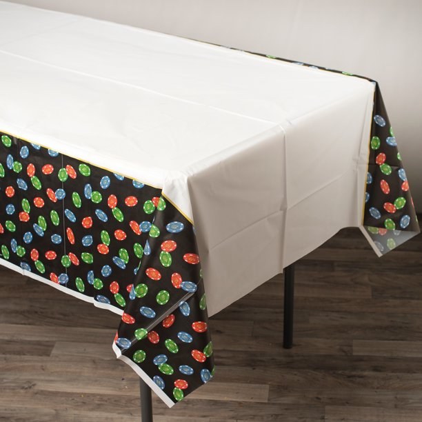 Roll the Dice Plastic Tablecover