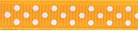 Ribbon Yellow/Wht 3/8in x 3yd