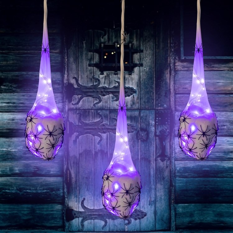 Light Up Spider Egg Sack