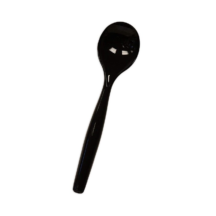 Serving Spoon 9" Black 12pk