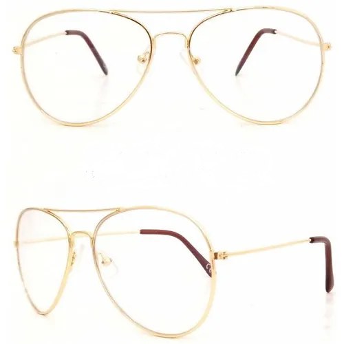 Glasses Aviator Clear