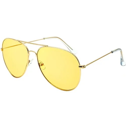 Glasses Aviator Yellow