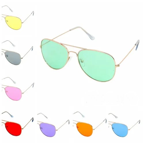 Glasses Aviator Yellow