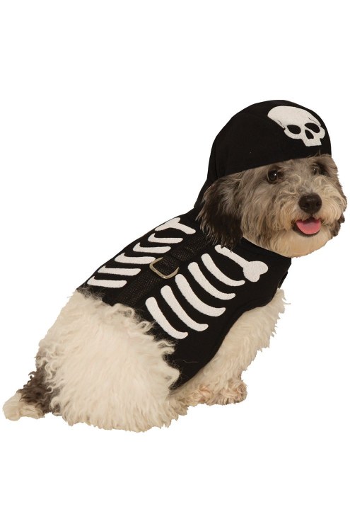 Skeleton Pet Harness MED