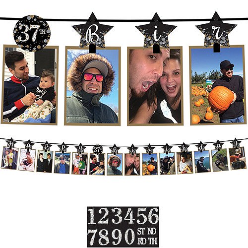 Sparkling Celebration Photo Garland