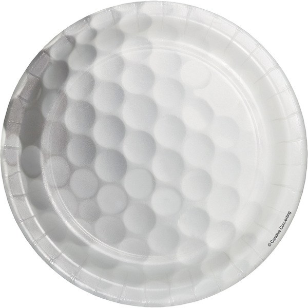 Sports Fan Golf 7in Plates