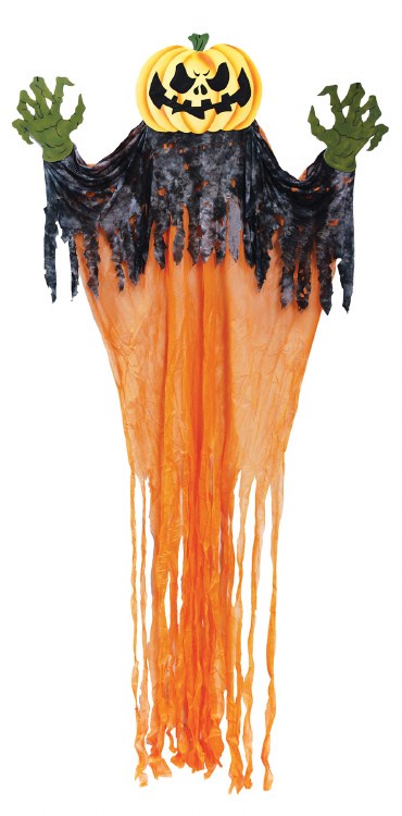 Giant Hanging Pumpkin Man 11ft