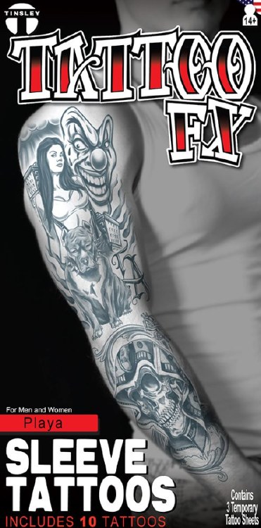 Tattoo Sleeve Playa XL
