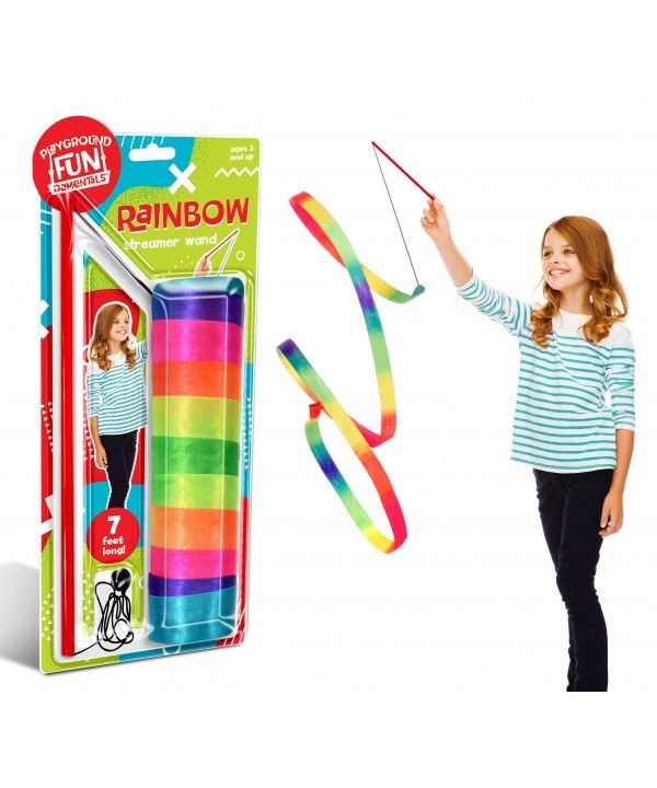 Streamer Wand Rainbow