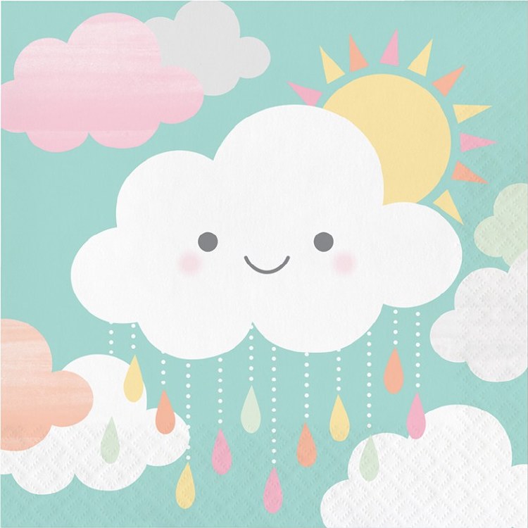 Sunshine Baby Lunch Napkins 16ct