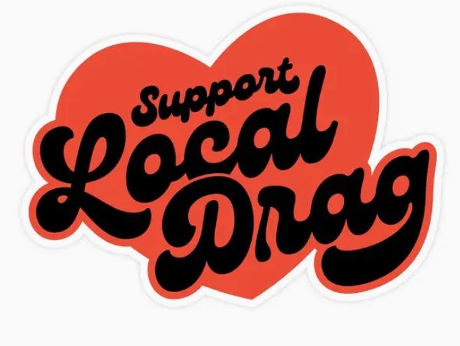 Sticker Support Local Drag