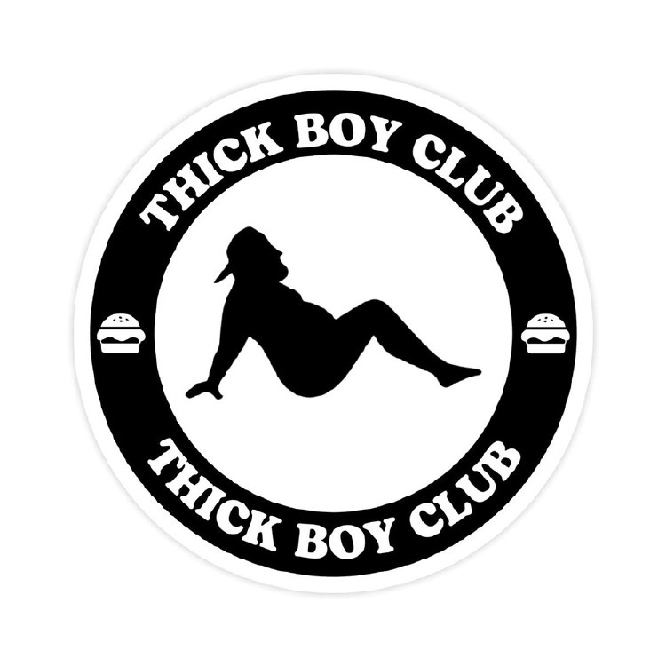 Sticker Thick Boy