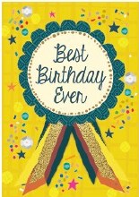 Birthday Card Award w/ Jewels