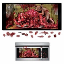 Microwave Gory Rat Clings