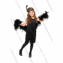 Fashion Flapper Black L