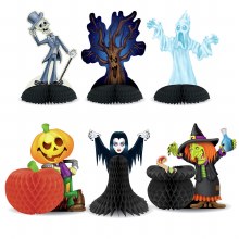 Halloween Character Centerpieces 6pc