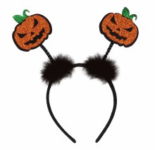 Glitter Jack-O-Lantern Boppers