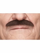 Thin Brown Moustache