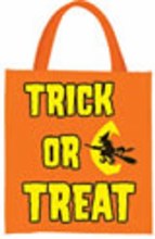 Trick Or Treat Witch & Moon Bag ~ 12in x 14in