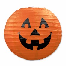 Jack-O-Lantern Paper Lanterns ~ 3 pack