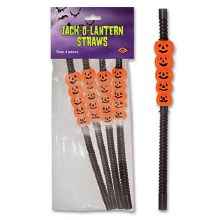 Straws JackOLanterns