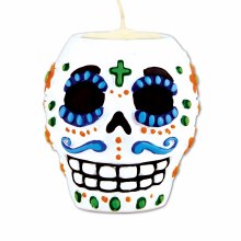 Tealight Holder Day of the Dead Male
