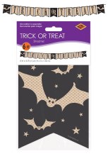 Trick Or Treat Vintage Style Streamer • 6ft Long