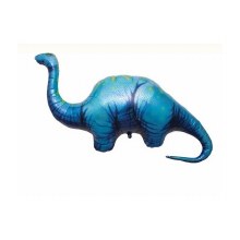 Dinosaur, Apatosaurus Blue / Jumbo 51in. Mylar Helium Balloon