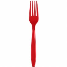 Classic Red Forks
