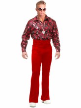 Disco Pants Red 42