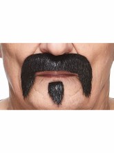 Mustache Horseshoe Tame Black