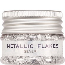 Metallic Flakes 1g Silver