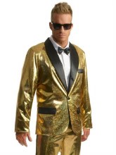 Disco Ball Jacket Gold XL