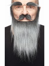 Beard/Handlebar Kit Grey