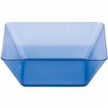 Bowl Sq 5in Blue 4pk