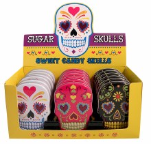 Candy Sugar Skulls Tin