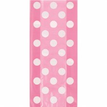 Cello Bags Pink Dots