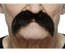 Thick Black Moustache