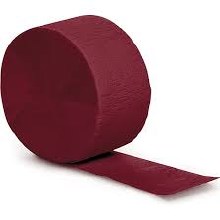 Streamer 81" Burgundy