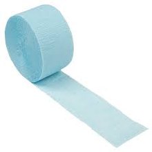 Streamer 81" Pastel Blue