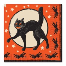 Vintage Halloween Lunch Napkins ~ 16 Count