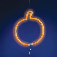 Pumpkin Light Neon LED 13in