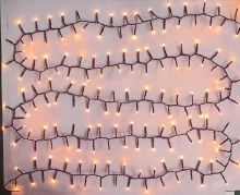 Lights Twinkle Cluster Orange
