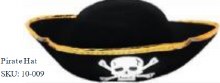 Hat Pirate Classic w/ Gold