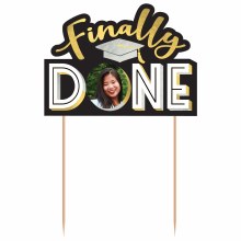 Grad Photo Frame Cake Topper